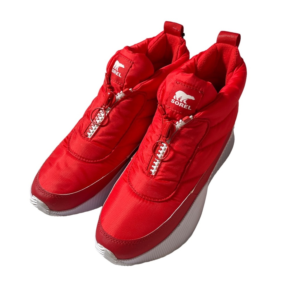 Sorel Out N About™ III Puffy Zip Red size 6.5 - Picture 1 of 8
